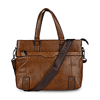 Contemporary Brown Killer Laptop Bag Contemporary Brown Killer Laptop Bag