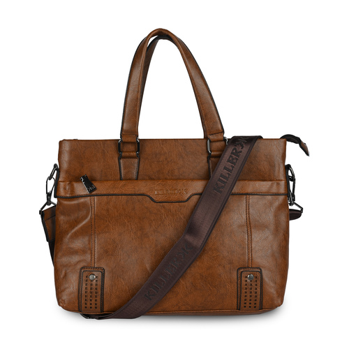 Contemporary Brown Killer Laptop Bag Contemporary Brown Killer Laptop Bag