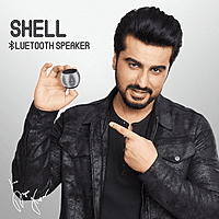 Landmark Shell Silver Portable Speaker Landmark Shell Silver Portable Speaker