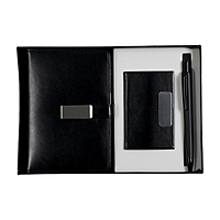 Black Leather-finished Combo Gift Set Black Leather-finished Combo Gift Set