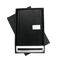 Black Corporate Diary With Pen Black Corporate Diary With Pen