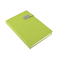 Green Corporate Diary With Pen Green Corporate Diary With Pen