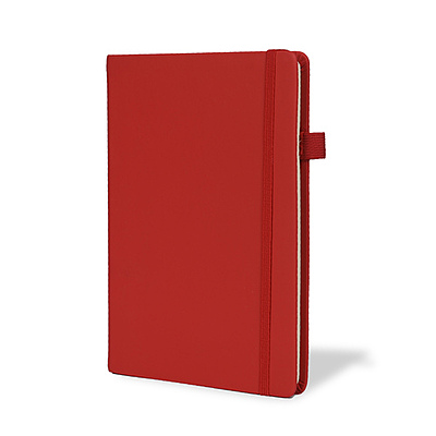 A5 Classic Red Corporate Diary with Italian PU Cover