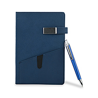 Unique Blue Corporate Diary With Pen Unique Blue Corporate Diary With Pen
