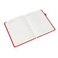 A5 Classic Red Corporate Diary with Italian PU Cover A5 Classic Red Corporate Diary with Italian PU Cover