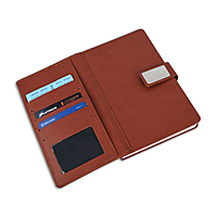 Tan Corporate Diary With Pen Tan Corporate Diary With Pen