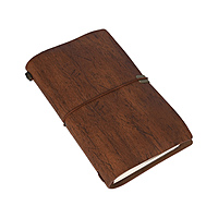 Marble Brown All in one Softbound Corporate Diary with Italian PU Cover