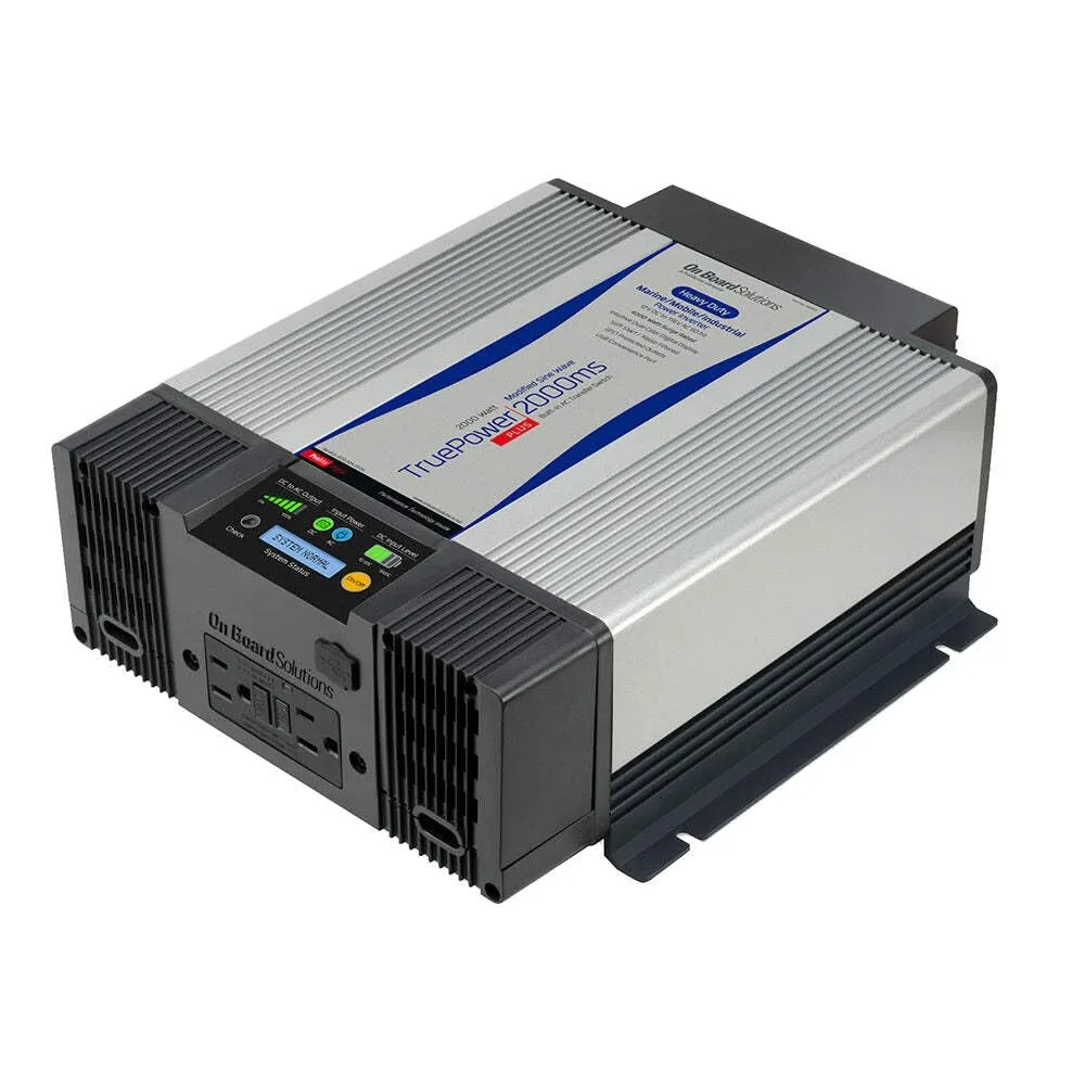 ProMariner 06200 True Power Plus Modified Sine Wave Inverter 2000W, 12V