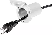 ProMariner 51310 White Univeral AC Plug Holder +