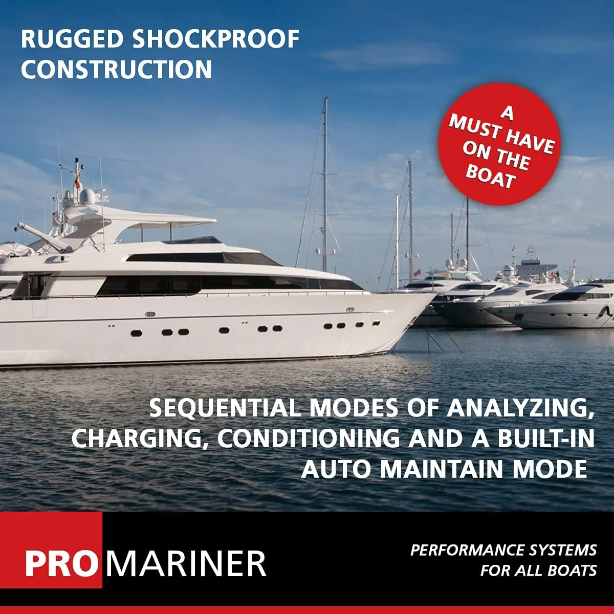ProMariner ProMar1 DS Digital - 10 Amp - 2 Bank Charger