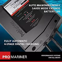 ProMariner ProMar1 DS Digital - 10 Amp - 2 Bank Charger