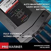 ProMariner 31515 ProMar1 DS Generation 3 Digital Battery Charger - 15 Amp, Black, Standard