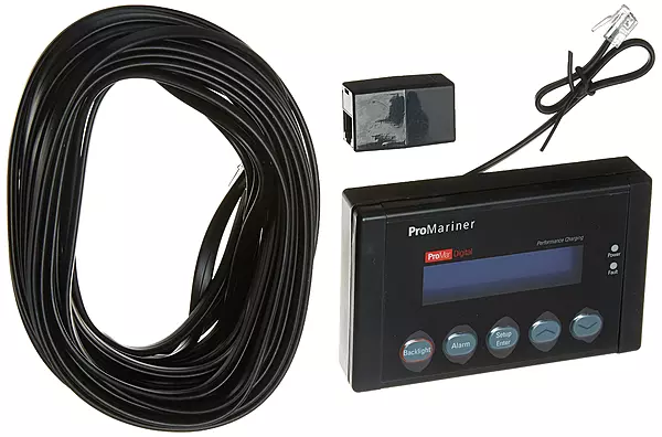 ProMariner 63100 ProNautic P Helm Remote with LCD Display for ProNautic P Battery Charger Standard Packaging