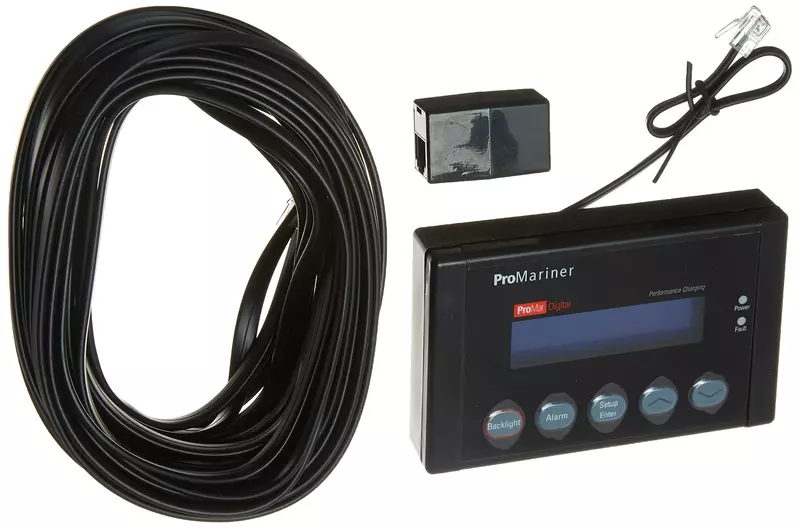 ProMariner 63100 ProNautic P Helm Remote with LCD Display for ProNautic P Battery Charger Standard Packaging