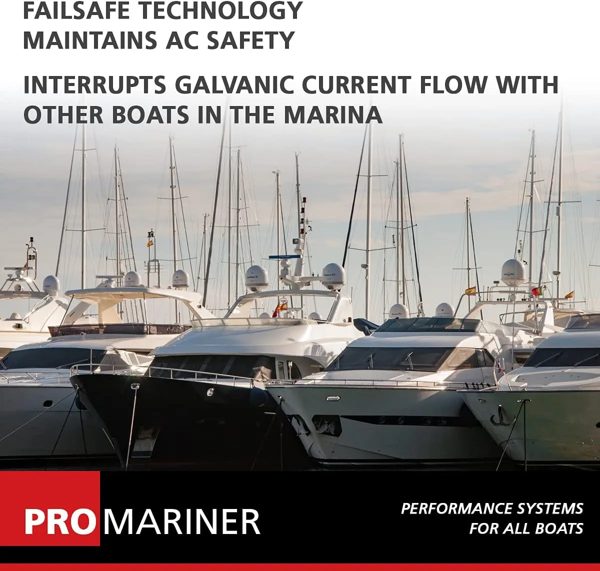 ProMariner ProSafe 30 Amp FAILSAFE Galvanic Isolator - 22034 (Silver)