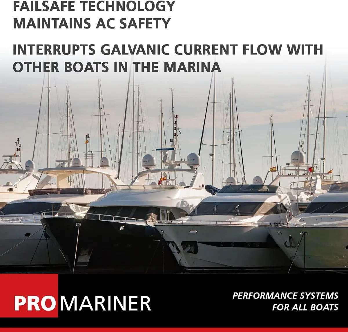 ProMariner ProSafe FAILSAFE 50/60 Amp Galvanic Isolator - 22074