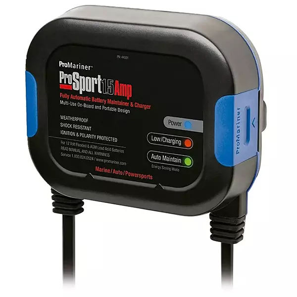 ProMariner 44001 ProSport 1.5 Maintainer 1.5A, 1 Bank, 120V