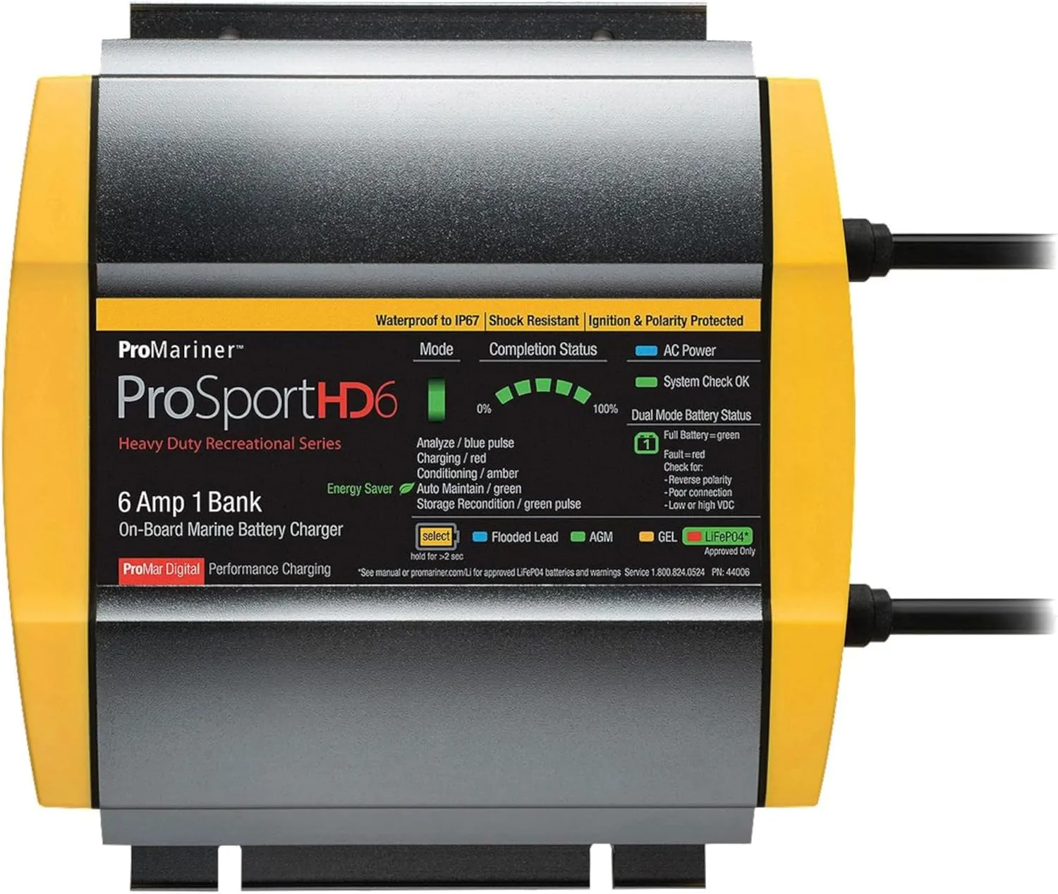 ProMariner ProSportHD Generation 4 Waterproof Marine Battery Charger