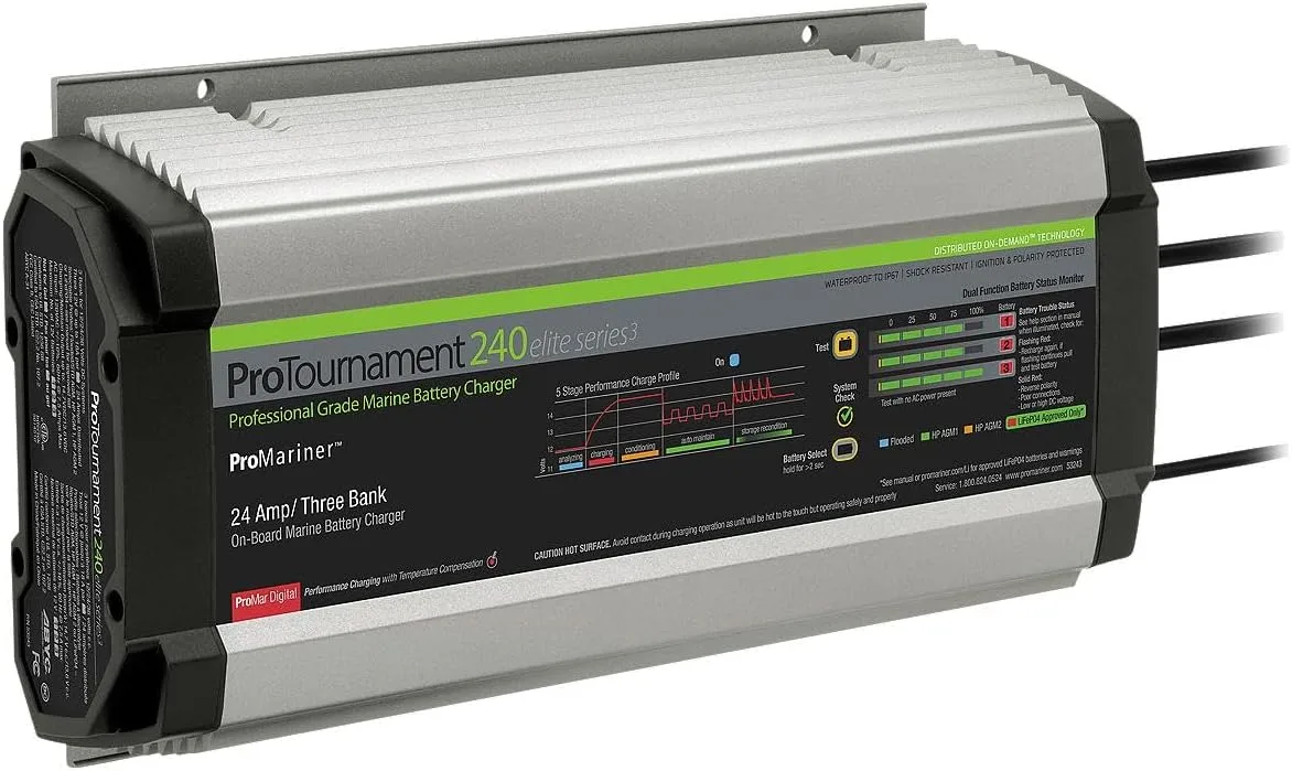 PROMARINER ProTournament Elite Series3 On-Board Marine Battery Charger