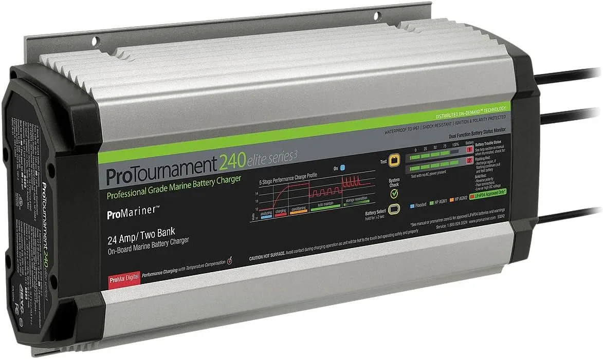 PROMARINER ProTournament Elite Series3 On-Board Marine Battery Charger