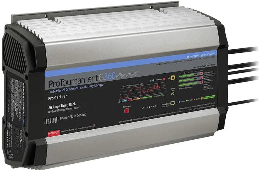 ProMariner ProTournamentelite 360 Battery Charger - 3 Bank - Global/CZone