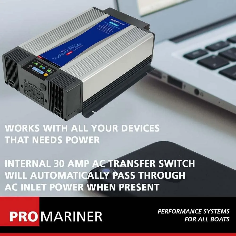 ProMariner TruePower Plus Series Inverters (12V DC to 115VAC)