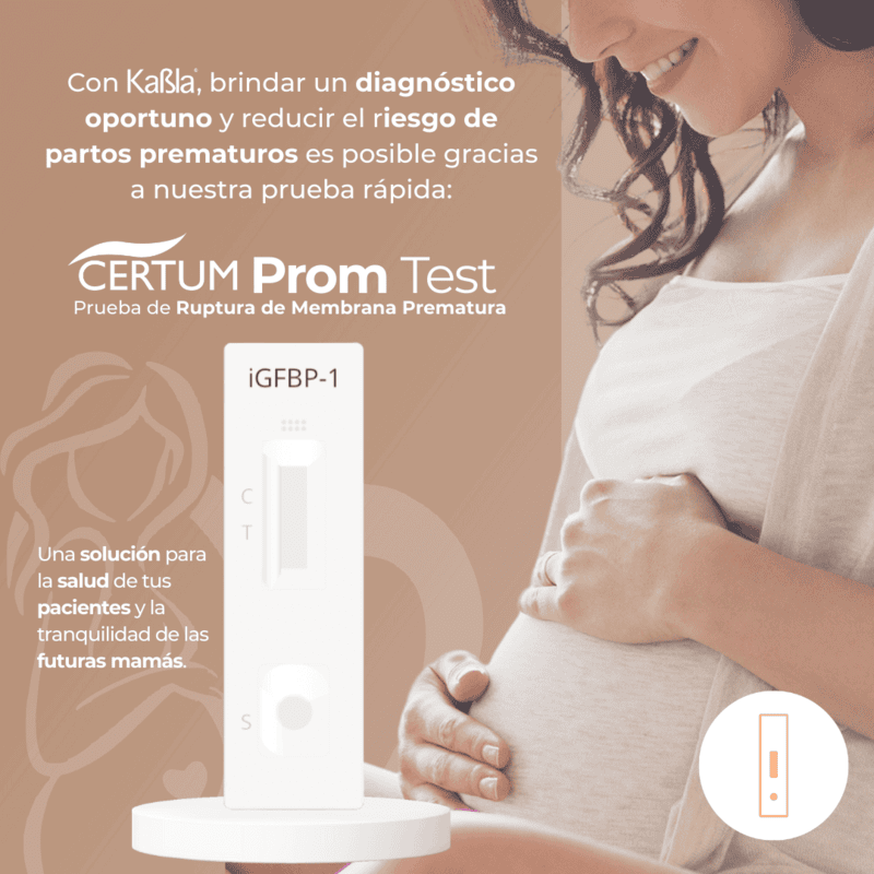 Prueba rapida en Cassette iGFBP-1 secreción vaginal - caja con 25 pruebas - Certum