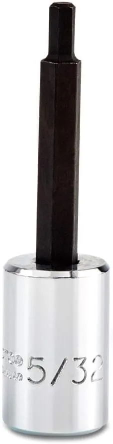 Stanley Proto J49905/32 3/8" Drive Hex Bit Socket, 5/32"