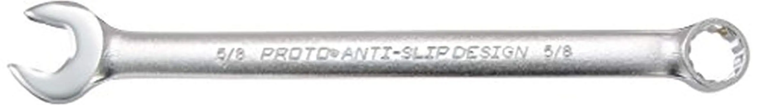 PROTO Satin Combination Wrench 5/8" 12-Point, 15° Offset