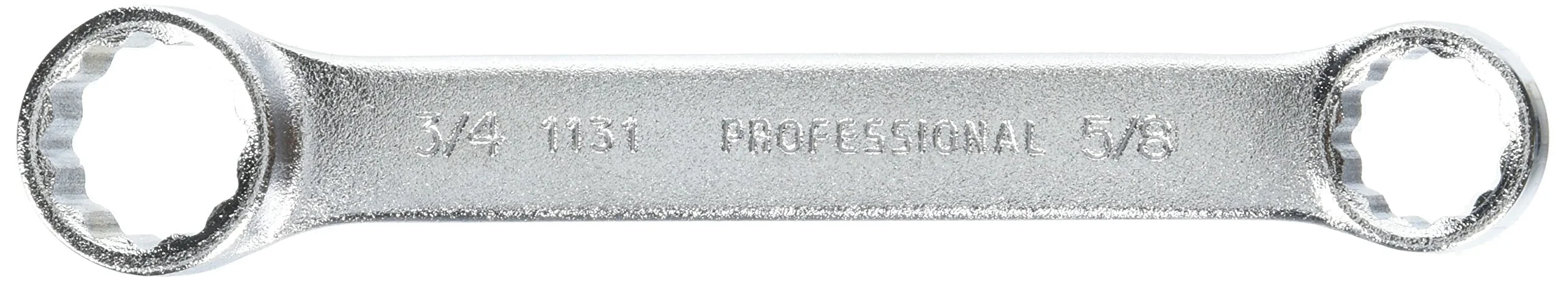 PROTO J1131 Short Satin Double-End Box Wrench, 5/8 x 3/4, 12-Point