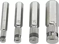 Stanley Proto J140SET 4-Piece Internal Pipe Wrench Set — 3/8, 1/2, 3/4, 1 in