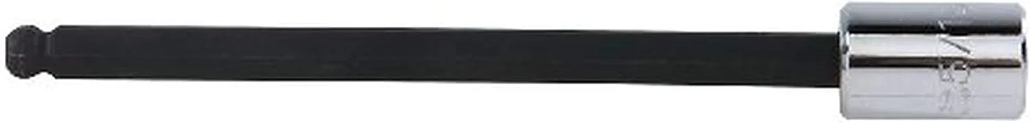 Stanley Proto J4910BD 3/8" Drive Ball End Extra Long Hex Bit Socket, 5/16"