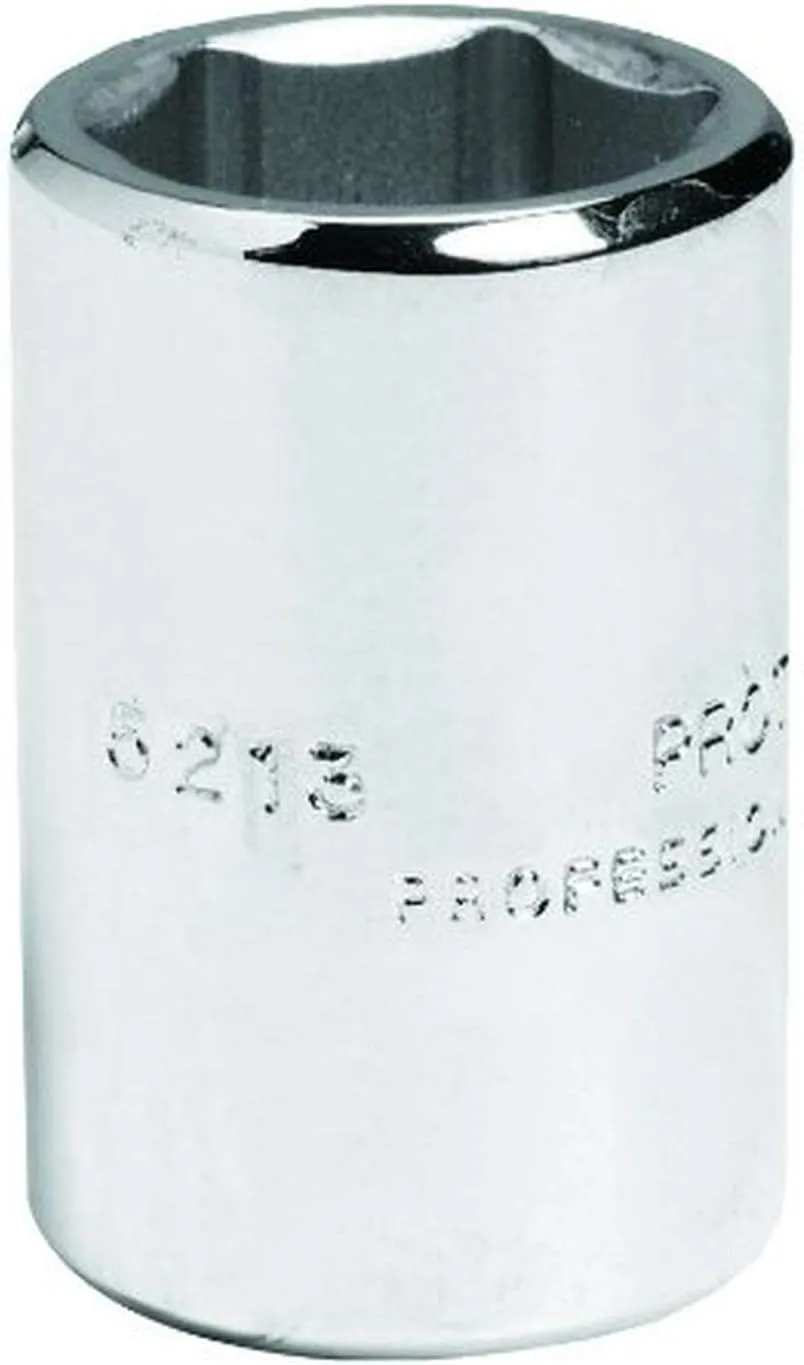 Stanley Proto J5210H 3/8" Drive Socket, 5/16", 6 Point