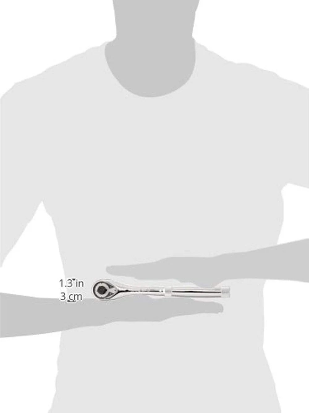 Proto Stanley J5249XL 3/8" Drive Premium Pear Head Ratchet, 8-1/2"