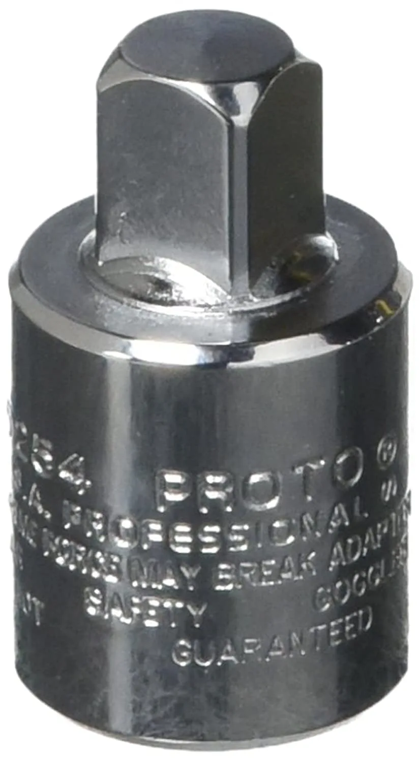 Stanley Proto J5254 1/2" F x 3/8" M Drive Adapter, Black Oxide