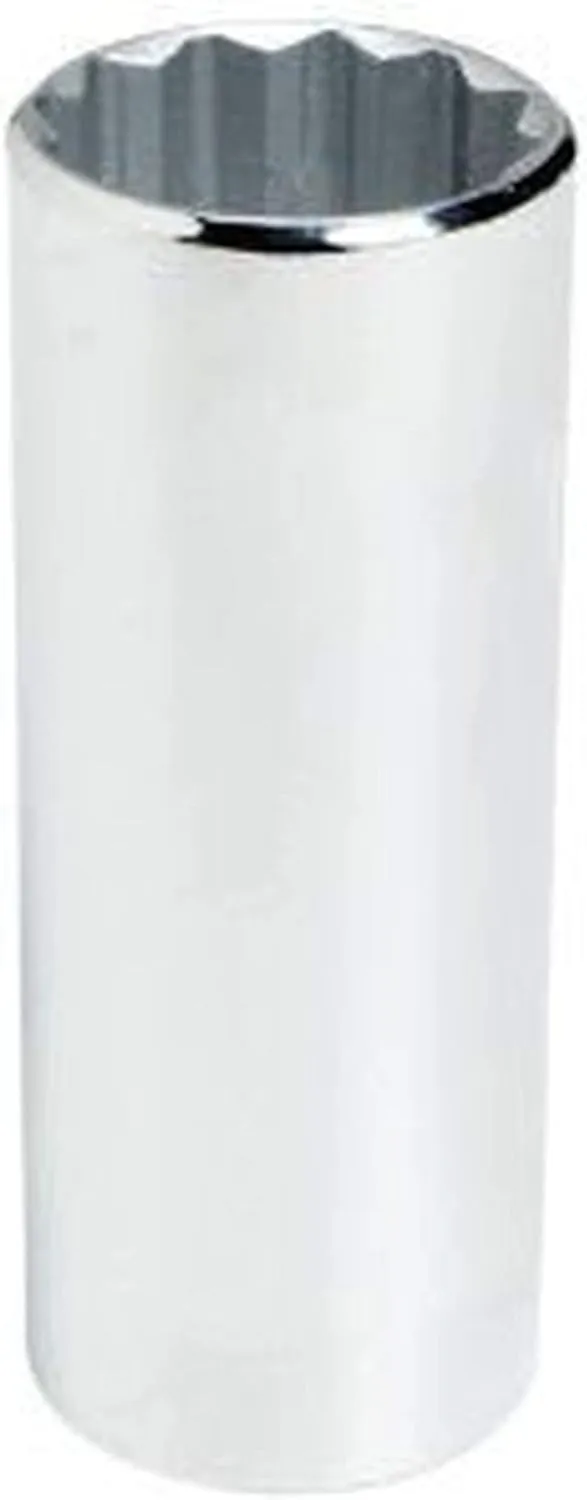 Stanley Proto J5340 1/2" Drive Deep Socket, 1-1/4", 12 Point