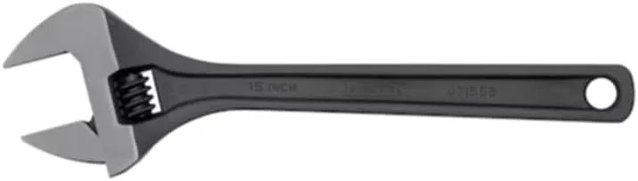 Proto J715SB 15 in. Black Oxide Finish Adjustable Wrench