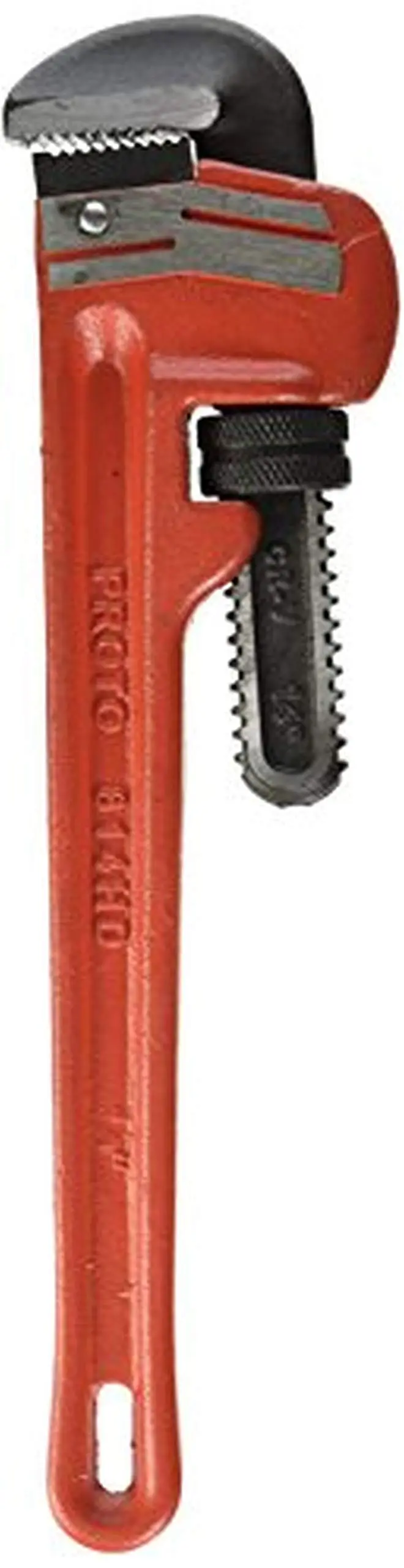 Stanley Proto J814HD Proto Heavy-Duty Cast Iron Pipe Wrench Red, 14"
