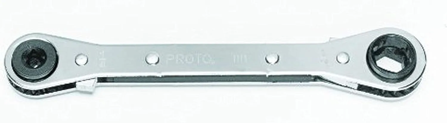 Proto Ratcheting Refrigeration Wrench, 6-3/4 in (J1111)