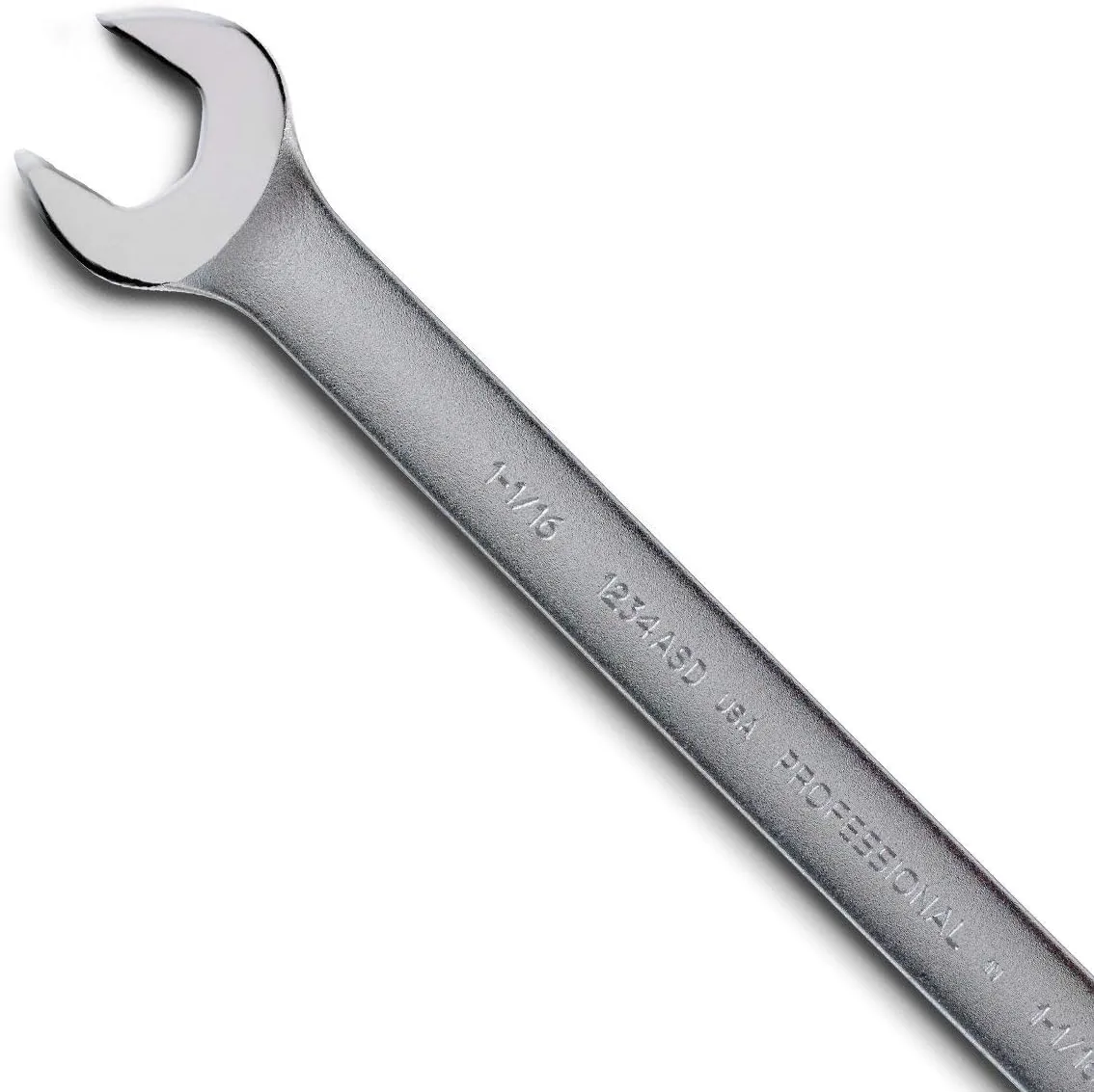 PROTO Satin Combination Wrench 1-1/16" 12-Point, 15° Offset