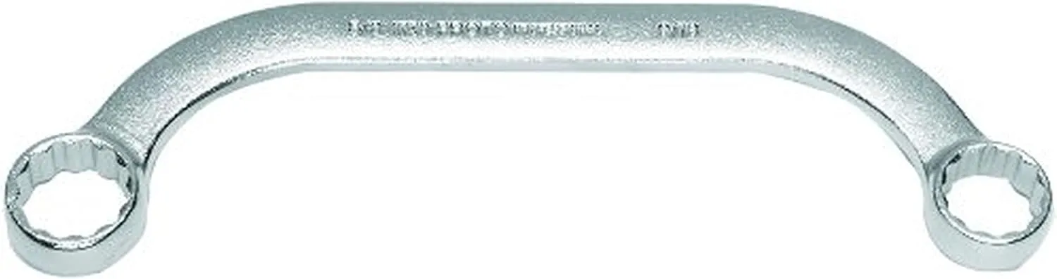 Satin Obstruction Box End Wrench 7/16" x 1/2" 12-Point Double End