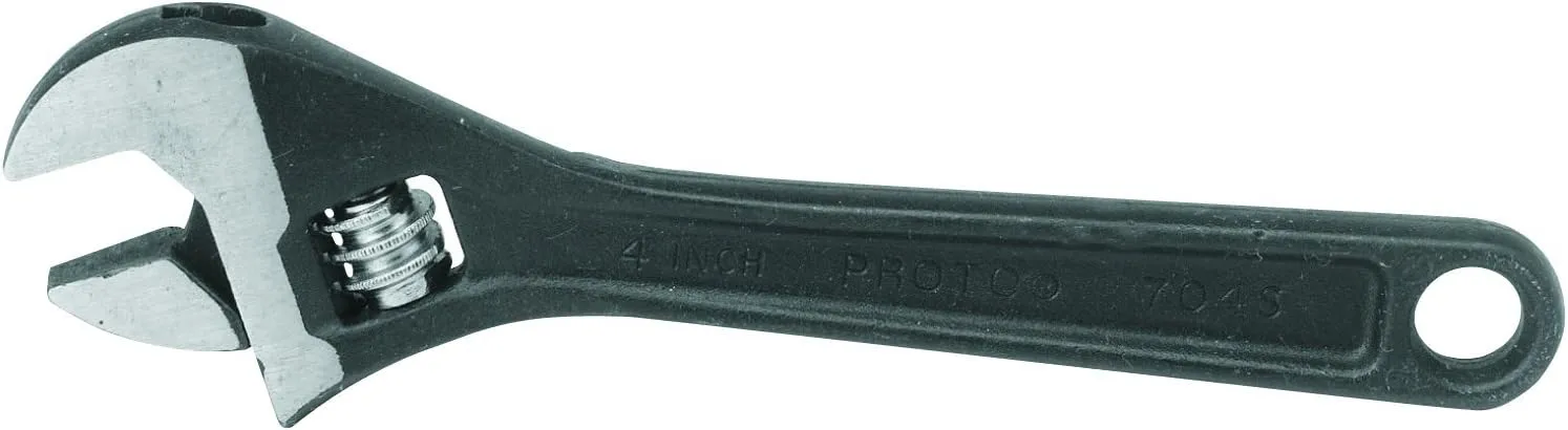 Stanley Proto J718S Black Oxide Adjustable Wrench, 18-Inch