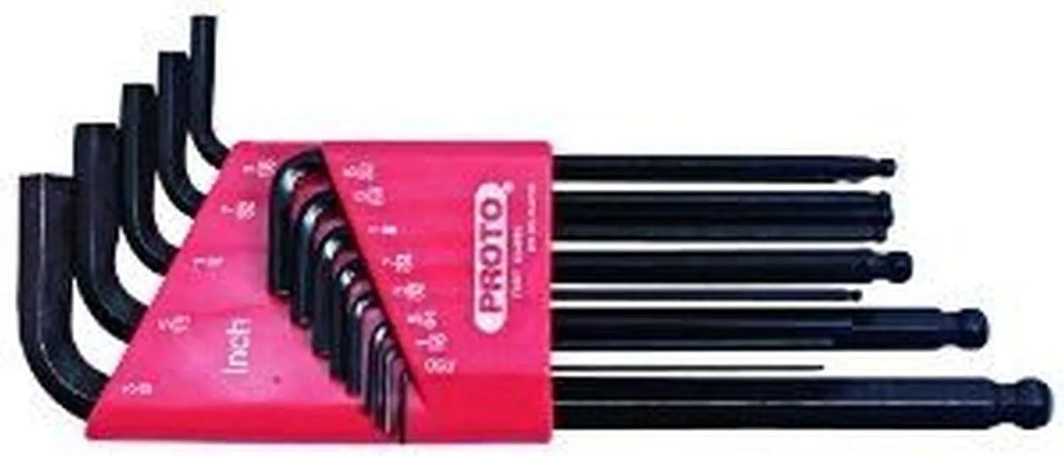 Stanley Proto J4995 Round Head Hex Key Set, 13PC