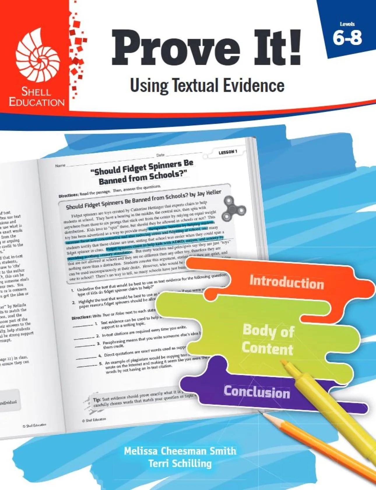 Shell Education Prove It! Using Textual Evidence, Grades 6-8