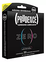Prudence Zero Condones Ultra Delgados C/20pz
