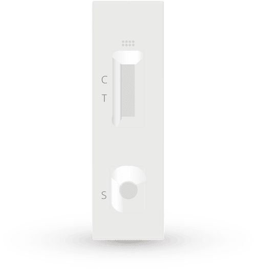 Prueba de Embarazo para detección de Gonadotropina Corionica Humana sensibilidad 25 mUI/mL (hCG) en Cassette - Caja con 40 piezas - Certum