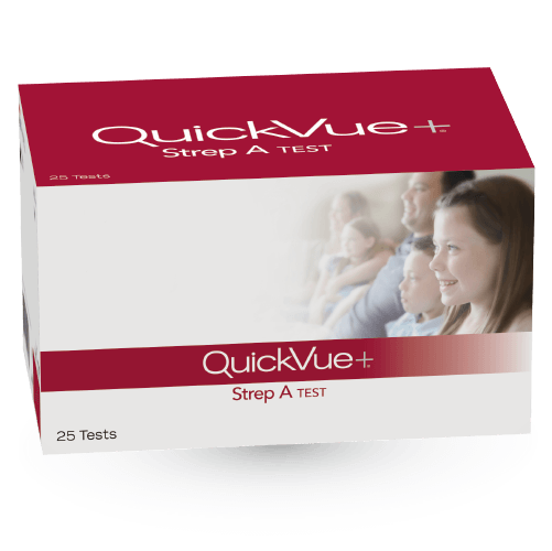 Prueba rapida de Estreptococo A QuickVue