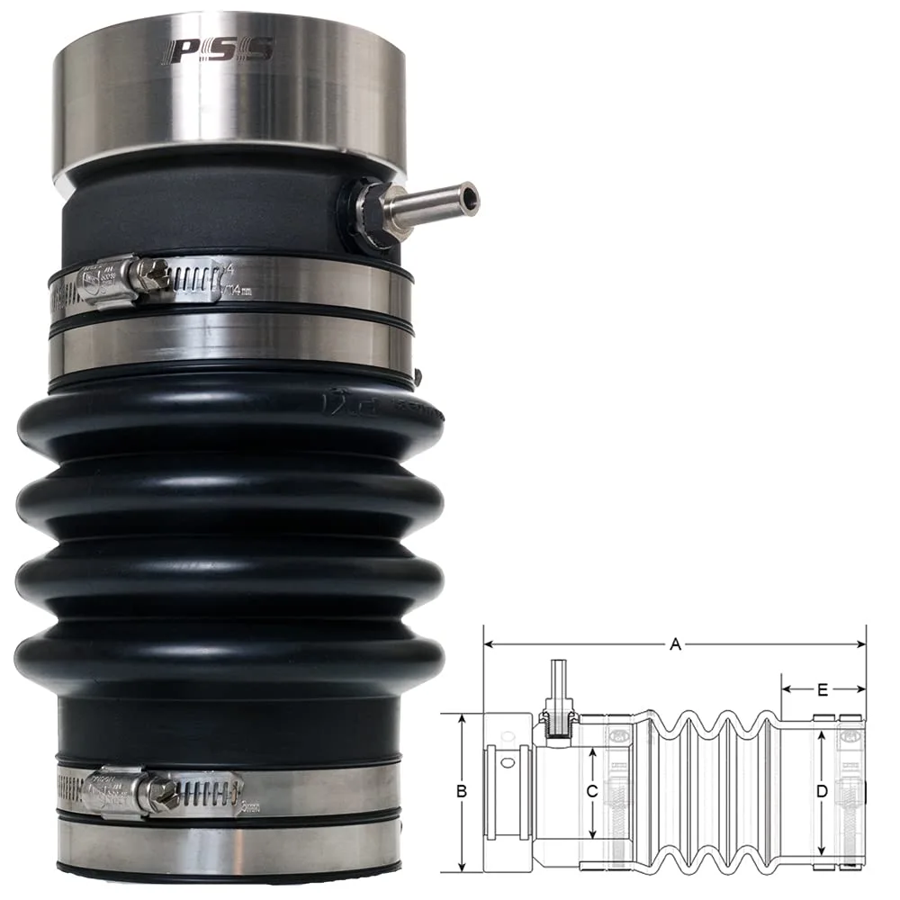 PSS Type A Shaft Seal, PYI Inc Dripless Marine Mechanical Face Seal