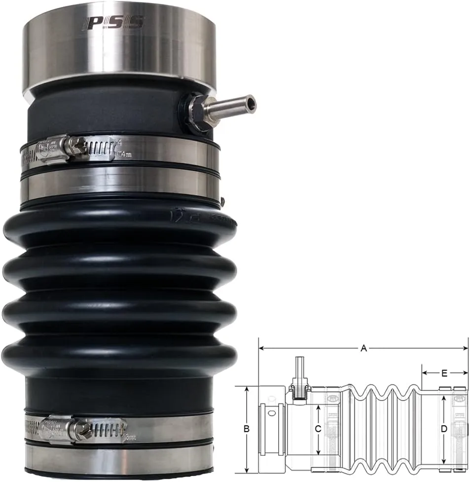 PSS Type A Shaft Seal, PYI Inc Dripless Marine Mechanical Face Seal