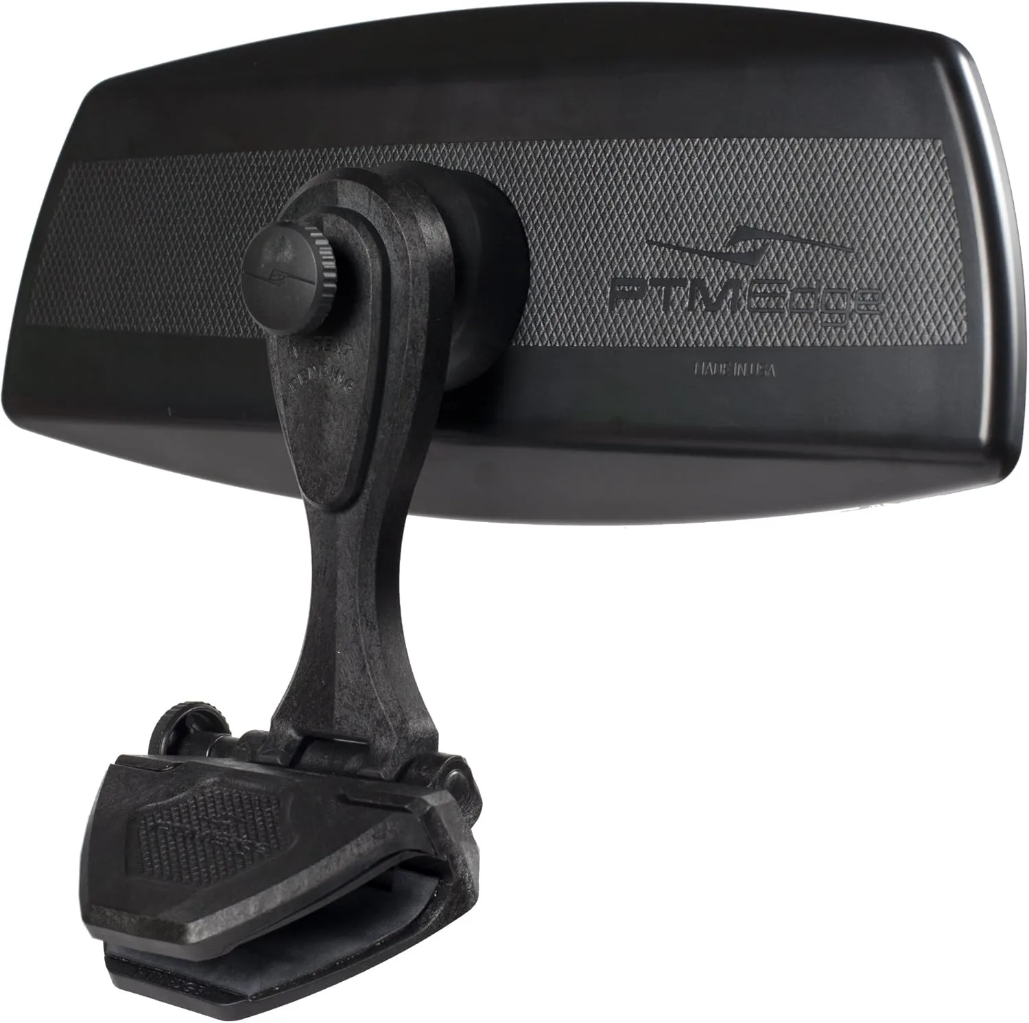 PTM Watersports Mirror/Bracket Kit w/VR-100 PRO Mirror & CFR-200 (Black)